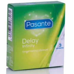 PASANTE - DELAY CONDOMS INFINITY 3 UNITS