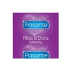 PASANTE - RIBS & DOTS INTENSITY CONDOMS 144 UNITS