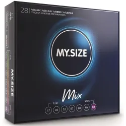 MY SIZE - PRO CONDOMS 57 MM 36 UNITS