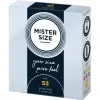 MISTER SIZE - CONDOM SIZE M 53 MM 3 UNITS