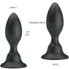 PRETTY LOVE - VIBRATING ANAL PLUG BLACK
