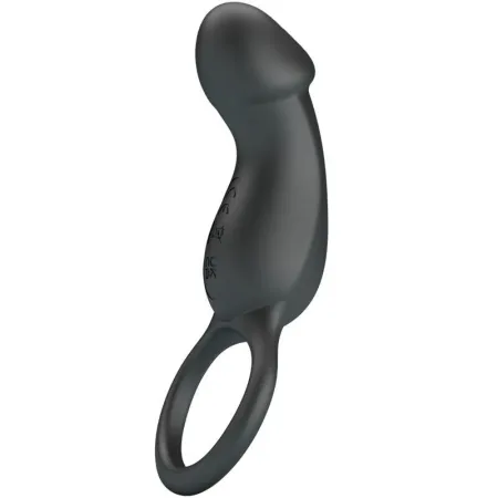 PRETTY LOVE - TRAE RING & VIBRATOR BLACK