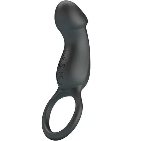 PRETTY LOVE - TRAE RING & VIBRATOR BLACK