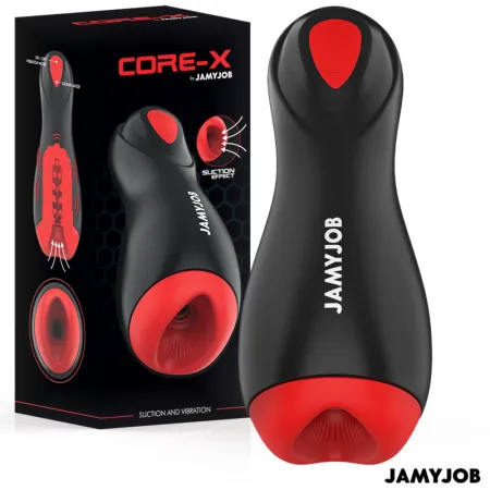 JAMYJOB - CORE-X AUTOMATIC MASTURBATOR 5 STIMULATING WAVES AND VIBRATION MODES
