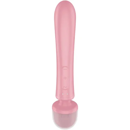SATISFYER - TRIPLE LOVER RABBIT VIBRATOR MASSAGER PINK