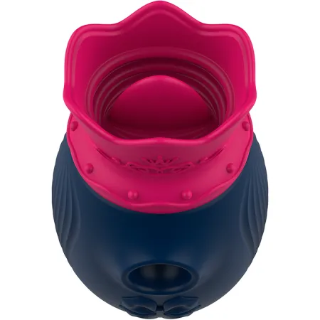 INTENSE - CLIT STIMULATOR 10 LICKING AND STIMULATING WAVES FREQUENCIES - BLUE