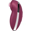 SATISFYER - TAP & CLIMAX 2 VIBRATOR & STIMULATOR RED