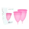 STERCUP - FDA SILICONE MENSTRUAL CUP PACK SIZE S + L PINK