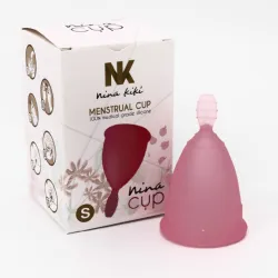 NINA KIKÍ - MENSTRUAL CUP PINK SIZE S 6 + 1 FREE