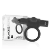 BLACK&SILVER - CAMERON RECHARGEABLE VIBRATING RING BLACK