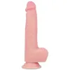 ECOPACK 6 UNITS - BASECOCK REALISTIC BLACK REMOTE CONTROL VIBRATOR WITH TESTICLES 20 CM -O- 4 CM