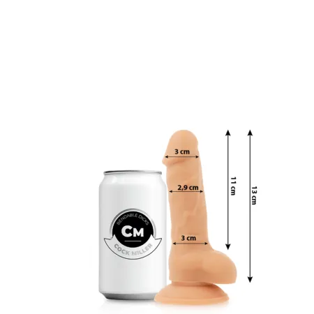 COCK MILLER - SILICONE DENSITY COCKSIL ARTICULABLE 13 CM