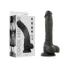 COCK MILLER - DILDO REALISTIC SILICONE DENSITY ARTICULABLE BLACK 18 CM