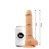 COCK MILLER - DILDO REALISTIC SILICONE DENSITY ARTICULABLE FLESH 19.5 CM