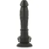COCK MILLER - DILDO REALISTIC SILICONE DENSITY ARTICULABLE BLACK 19.5 CM
