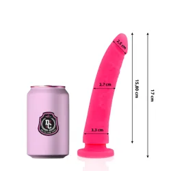 DELTA CLUB - TOYS DONG PINK SILICONE 17 CM -O- 3 CM