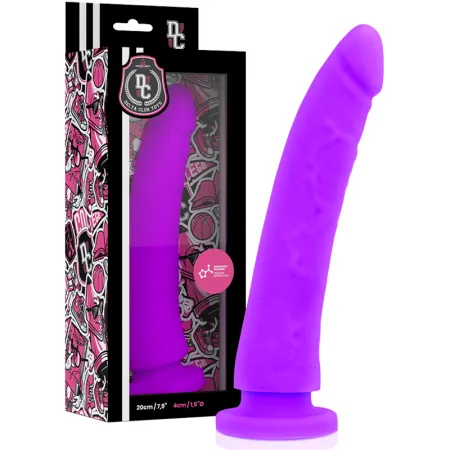 DELTA CLUB - TOYS DONG PURPLE SILICONE 20 CM -O- 4 CM