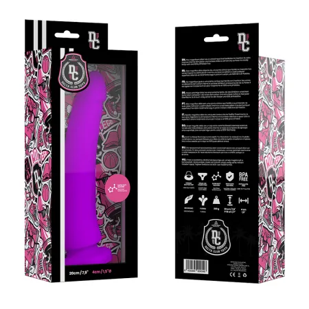 DELTA CLUB - TOYS DONG PURPLE SILICONE 20 CM -O- 4 CM