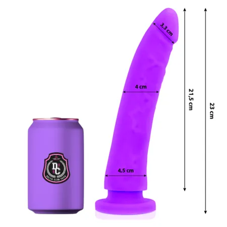 DELTA CLUB - TOYS DONG PURPLE SILICONE 23 CM -O- 4.5 CM