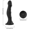 ARMONY - DILDO VIBRATOR & ANAL PLUG REMOTE CONTROL BLACK