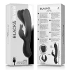 BLACK&SILVER - JAMIE STIMULATING VIBE SILICONE RECHARGEABLE BLACK