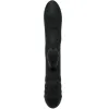 ADRIEN LASTIC - TWISTER VIBRATOR AND ROTATOR MASSAGER RABBIT BLACK