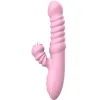 ARMONY - VIBRATOR MULTIFUNCTION WITH STIMULATING TONGUE HEAT EFFECT PINK