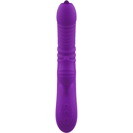 ARMONY - FULLY G SPOT VIBRATOR RABBIT WITH STIMULATING TONGUE HEAT EFFECT PURPLE