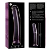 NEBULA SERIES BY IBIZA - MODEL 9 DILDO BOROSILICATE GLASS PINK 15.5 CM -O- 2.5 CM