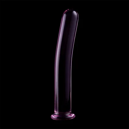 NEBULA SERIES BY IBIZA - MODEL 9 DILDO BOROSILICATE GLASS PINK 15.5 CM -O- 2.5 CM