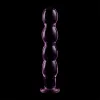 NEBULA SERIES BY IBIZA - MODEL 10 DILDO BOROSILICATE GLASS PINK 16.5 CM -O- 3.5 CM