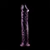 NEBULA SERIES BY IBIZA - MODEL 12 DILDO BOROSILICATE GLASS PINK 17 CM -O- 3.5 CM