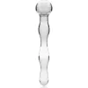 NEBULA SERIES BY IBIZA - MODEL 13 DILDO BOROSILICATE GLASS CLEAR 18 CM -O- 3.5 CM
