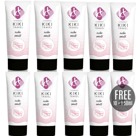 KIKÍ TRAVEL SWEET NUBE LUBRICANT 50 ML 10+1 FREE