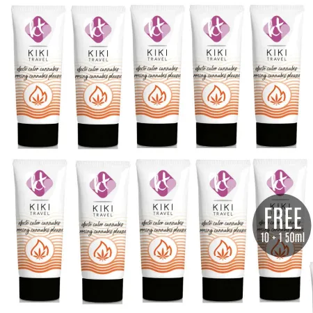 KIKÍ TRAVEL - CANNABIS WARMING EFFECT 50 ML 10+1 FREE