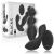 BLACK&SILVER - CORA ANAL PLUG SILICONE REMOTE CONTROL BLACK&SILVER - CORA ANAL PLUG SILICONE REMOTE CONTROL