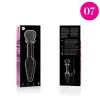 NEBULA SERIES BY IBIZA - MODEL 7 ANAL PLUG BOROSILICATE GLASS PINK 13.5 CM -O- 3 CM