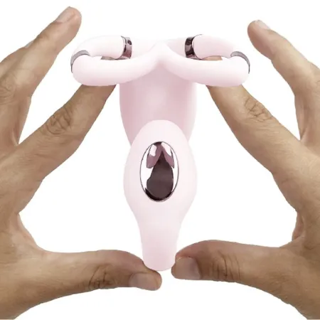 ADRIEN LASTIC - VENUS DOUBLE CLITORIS & G-SPOT STIMULATOR FREE APP PINK