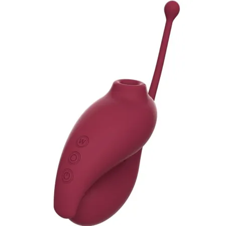 ADRIEN LASTIC - INSPIRATION CLITORIS STIMULATING WAVES + VIBRATING EGG RED - FREE APP