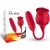 ARMONY - ROSEKNIGTH LICKING VIBRATING CLIT & VIBRATOR RED ARMONY - ROSEKNIGTH LICKING VIBRATING CLIT & VIBRATOR RED