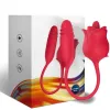 ARMONY - ROSE 3 IN 1, STIMULATOR, SUCTION AND UP&DOWN WITH RED TAIL