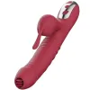ARMONY - SUCK VIBRATOR & SUCTIONER WITH STIMULATING TONGUE CLARET