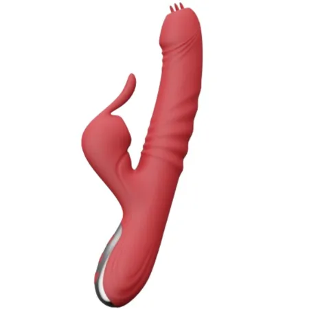 ARMONY - SUCK VIBRATOR & SUCTIONER WITH STIMULATING TONGUE CLARET