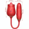 ARMONY - DELIGHT FLOWER VIBRATOR & THRUSTING WITH TONGUE RED