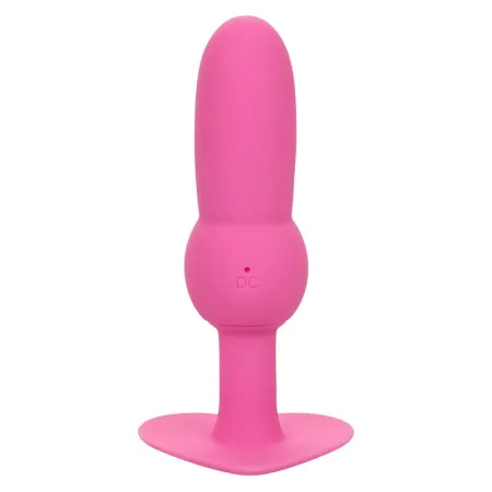CALEXOTICS - FIRST TIME ANAL PLUG BEADED PROBE 10 VIBRATIONS PINK
