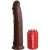 KING COCK - ELITE REALISTIC SILICONE DILDO 28 CM BROWN