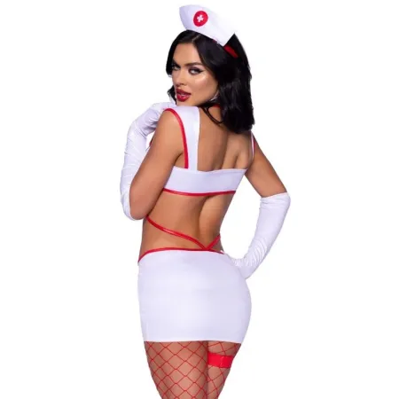 LEG AVENUE - COSTUME SEXY NURSE WHITE S