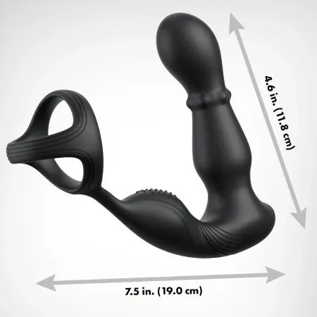 ANAL FANTASY ELITE COLLECTION - VIBRATING ANAL RING AND MASSAGER WITH REMOTE CONTROL