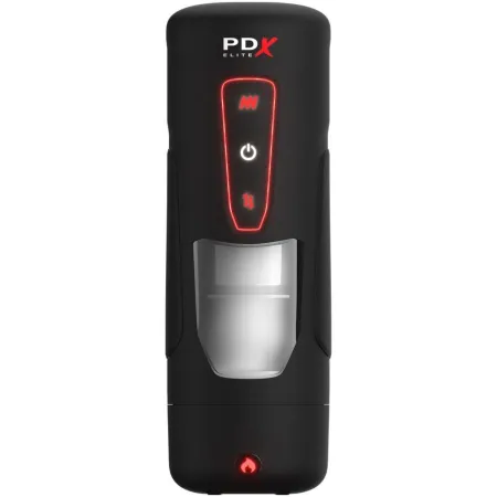 PDX ELITE - MILK ME HOTTER AUTOMATIC MASTURBATOR WITH THRUSTING AND HEAT EFFECT VIBRATION