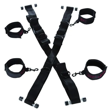 CALEXOTICS - SCANDAL CROSS-SHAPED DOOR HANDCUFFS